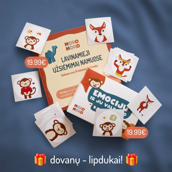 MokoKombo: Knygelė ir Kortelės